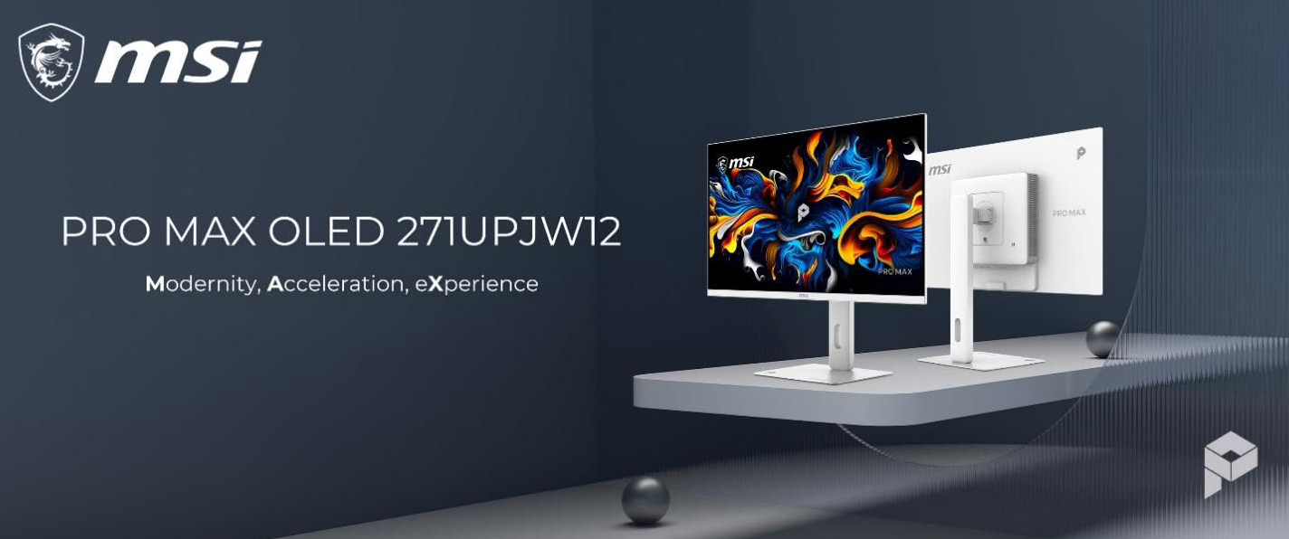 全球首款 27 寸 4K IJP OLED!微星这款显示器补齐 OLED 短板